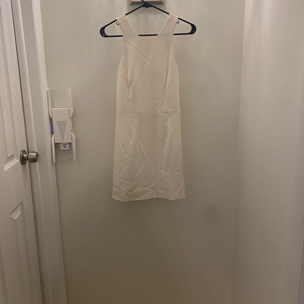 French Connection White Mini Dress - Picture 4 of 6